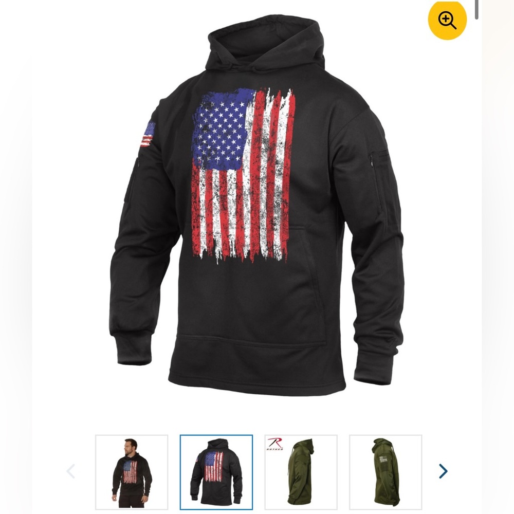 Men’s Large Rocthco concealed carry sweatshirt